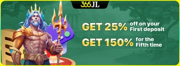 First Deposit 25% Off + Fifth Deposit 150%